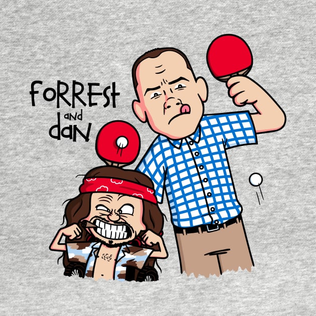 Forrest and Dan! by Raffiti